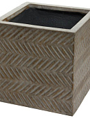    Nobilis Marco Fossil wood Cube H30