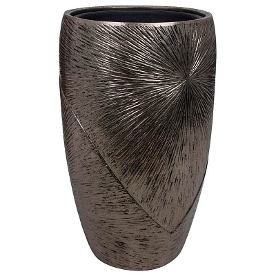    Nobilis Marco Pa-silverbrown Sunrays Vase