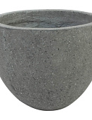    Nobilis Marco Grey Round Vase D30
