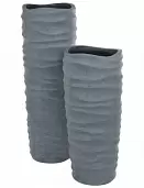    Nobilis Marco Pm-grey Waves Vase